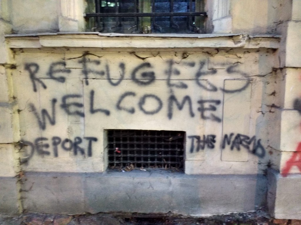 Refugees welcome, deport the...?