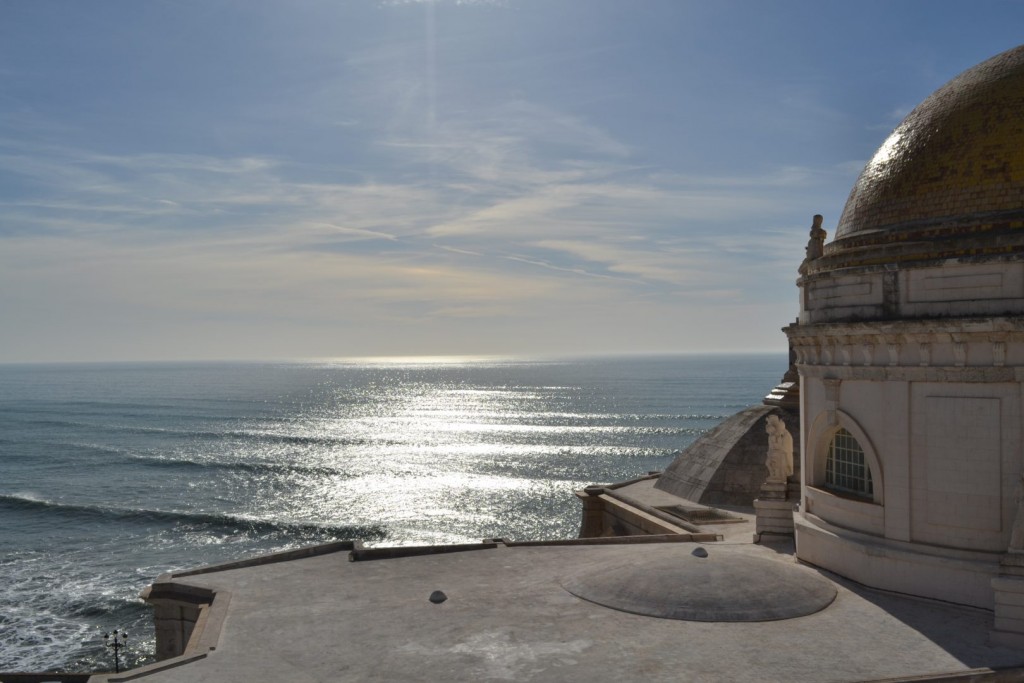 Overlooking the Atlantic Ocean from the top of the Cádiz Cathedral