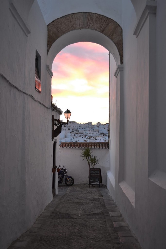 Sunset in Vejer de la Frontera, Spain